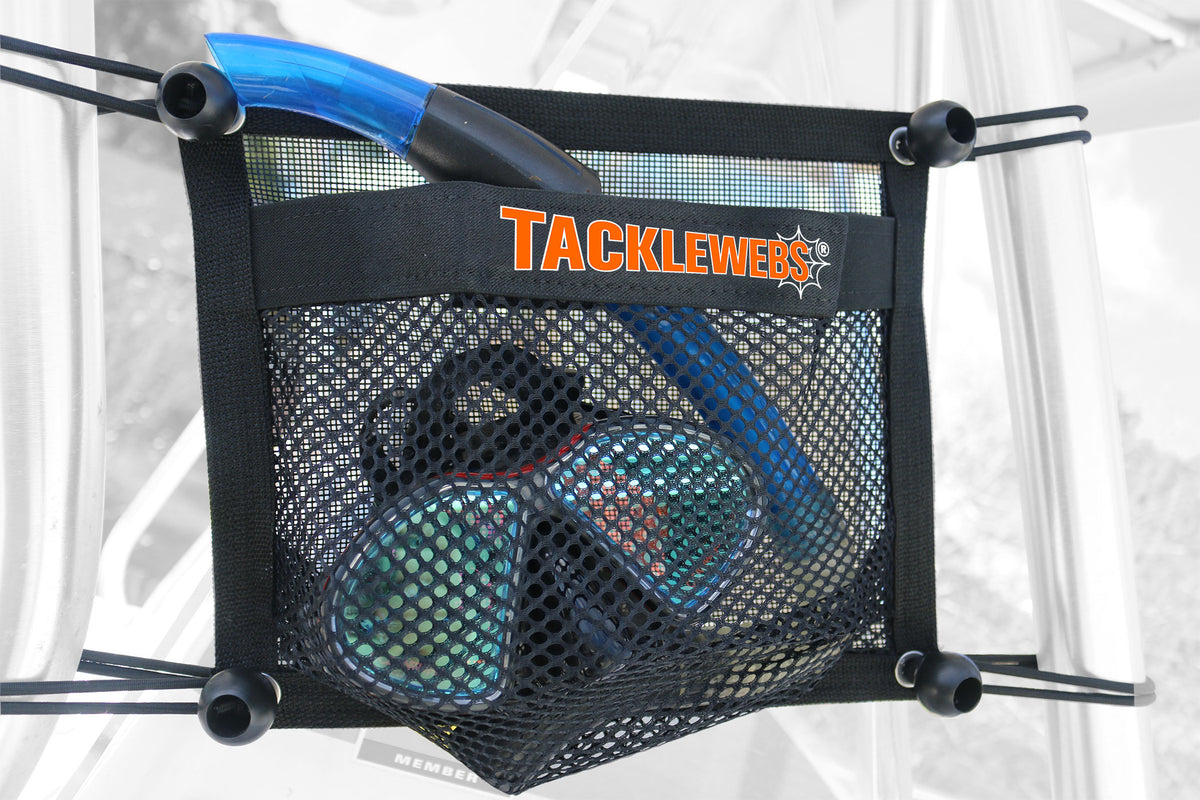 32” Wide x 15” High TackleWebs® Bungee Two (2) Pocket Black