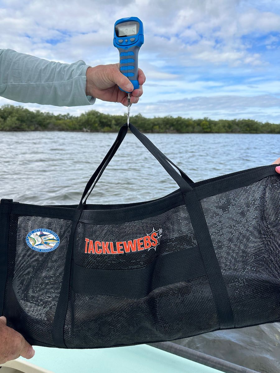 fishing tackle grab bag inc TackleWebs & IGFA Proper Support Weigh Bag