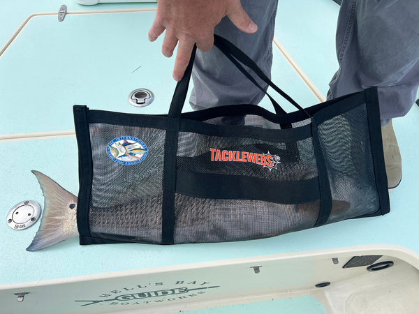 fishing tackle grab bag inc TackleWebs & IGFA Proper Support Weigh Bag