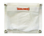 12" Wide x 10" High TackleWebs® Bungee Pocket White