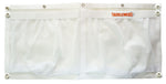 32” Wide x 15” High TackleWebs® Bungee Two (2) Pocket White