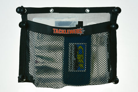 16" Wide x 12" High TackleWebs® Bungee Pocket Black