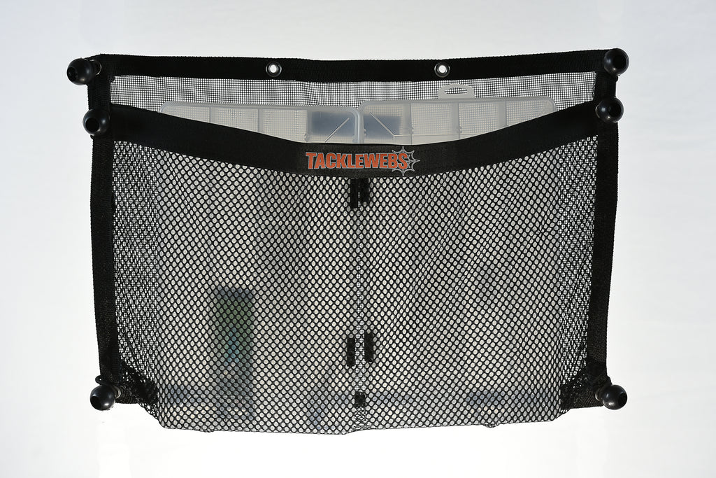 24" Wide x 15" High TackleWebs Bungee Pocket Black 24" Wide x 15" High TackleWebs Bungee Pocket Black