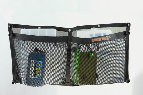 32” Wide x 15” High TackleWebs® Bungee Two (2) Pocket Black